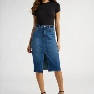 Sofia Vergara Jeans - Blue Denim Skirt